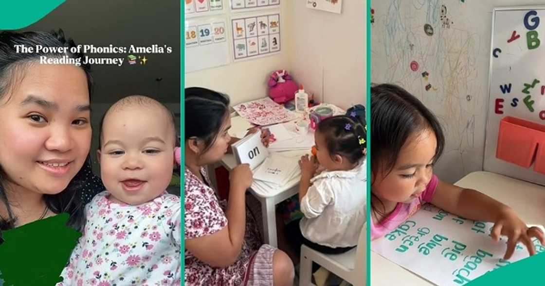 Mum who started teaching daughter phonetics at 17 months old shows her reading at 2. Mum who started teaching daughter phonetics at 17 months old shows her reading at 2.