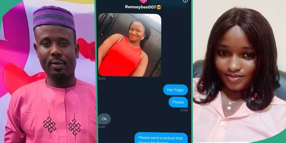 Reactions as lady releases old chat with Mummy Zee's husband