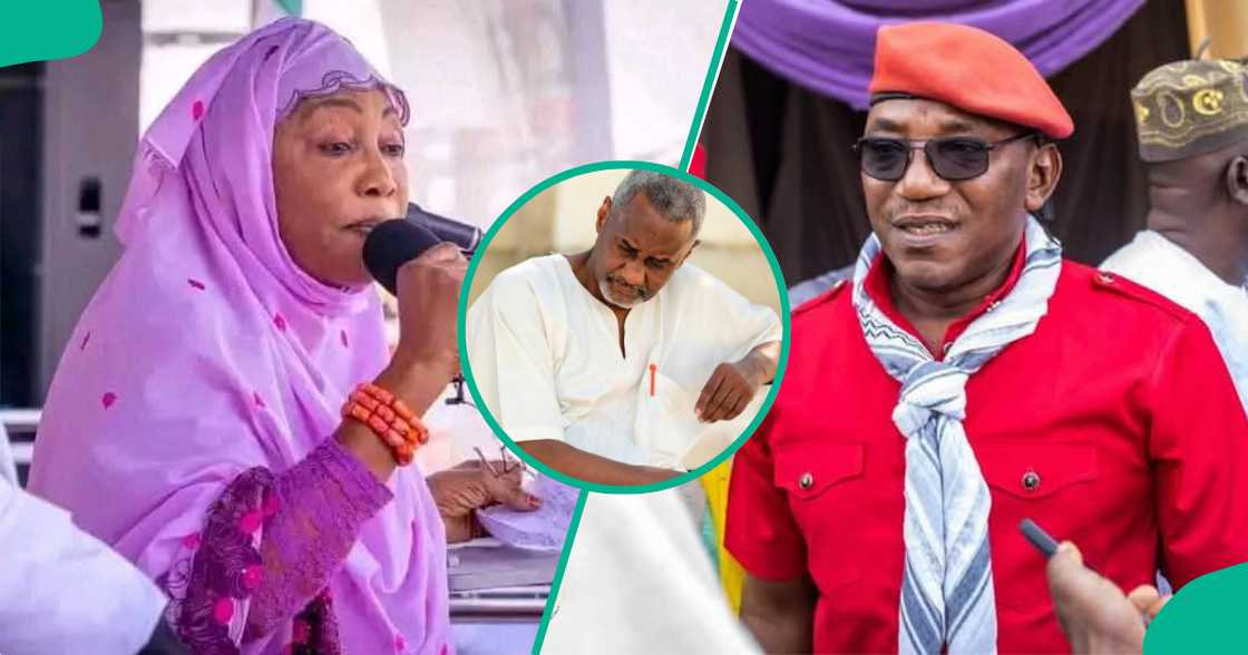 Naja'atu Mohammed da Salomon Dalung. Naja'atu Mohammed da Salomon Dalung.