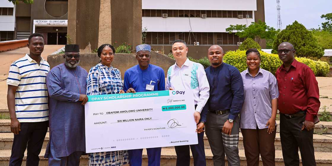 OPay partners with OAU to sponsor students with scholarships for the next 10 years OPay partners with OAU to sponsor students with scholarships for the next 10 years