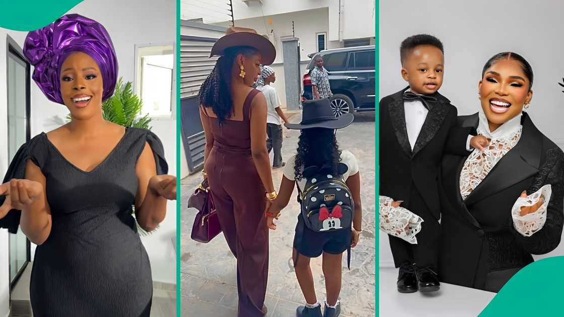 Aisha Lawal unwraps multiple gifts from Rakeem's first birthday party. Aisha Lawal unwraps multiple gifts from Rakeem's first birthday party.