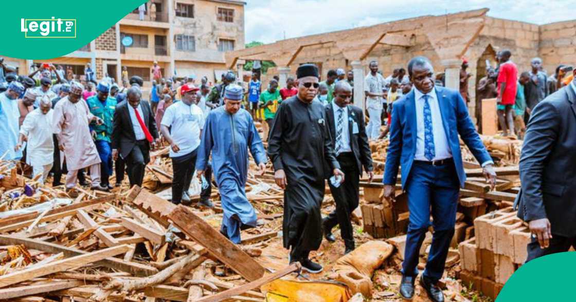 Kashim Shettima ya isar da sakon Tinubu. Kashim Shettima ya isar da sakon Tinubu.