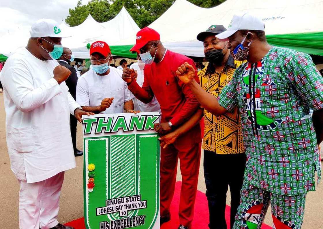 Jubilation As Gov Ugwuanyi Approves 60 Percent CONHESS for Health Workers Amid Economic Hardship Jubilation As Gov Ugwuanyi Approves 60 Percent CONHESS for Health Workers Amid Economic Hardship