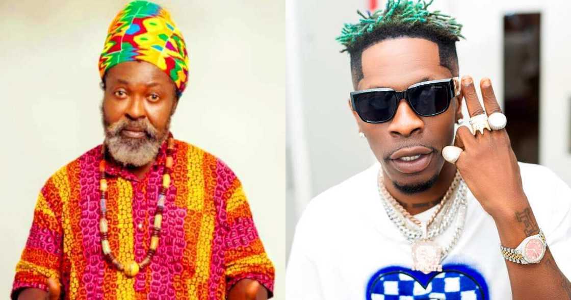 Music guru Ras Appiah-Levis and Ghanian superstar Shatta Wale Music guru Ras Appiah-Levis and Ghanian superstar Shatta Wale