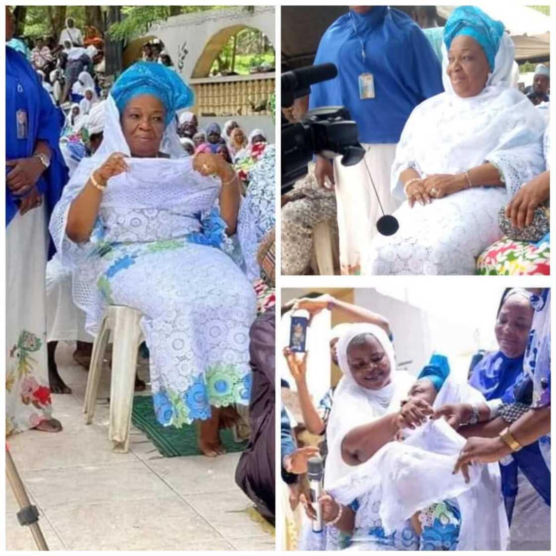 Hotunan matar basaraken Yarabawa da ta karba Musulunci, ta koma Khadija daga Joyce Hotunan matar basaraken Yarabawa da ta karba Musulunci, ta koma Khadija daga Joyce