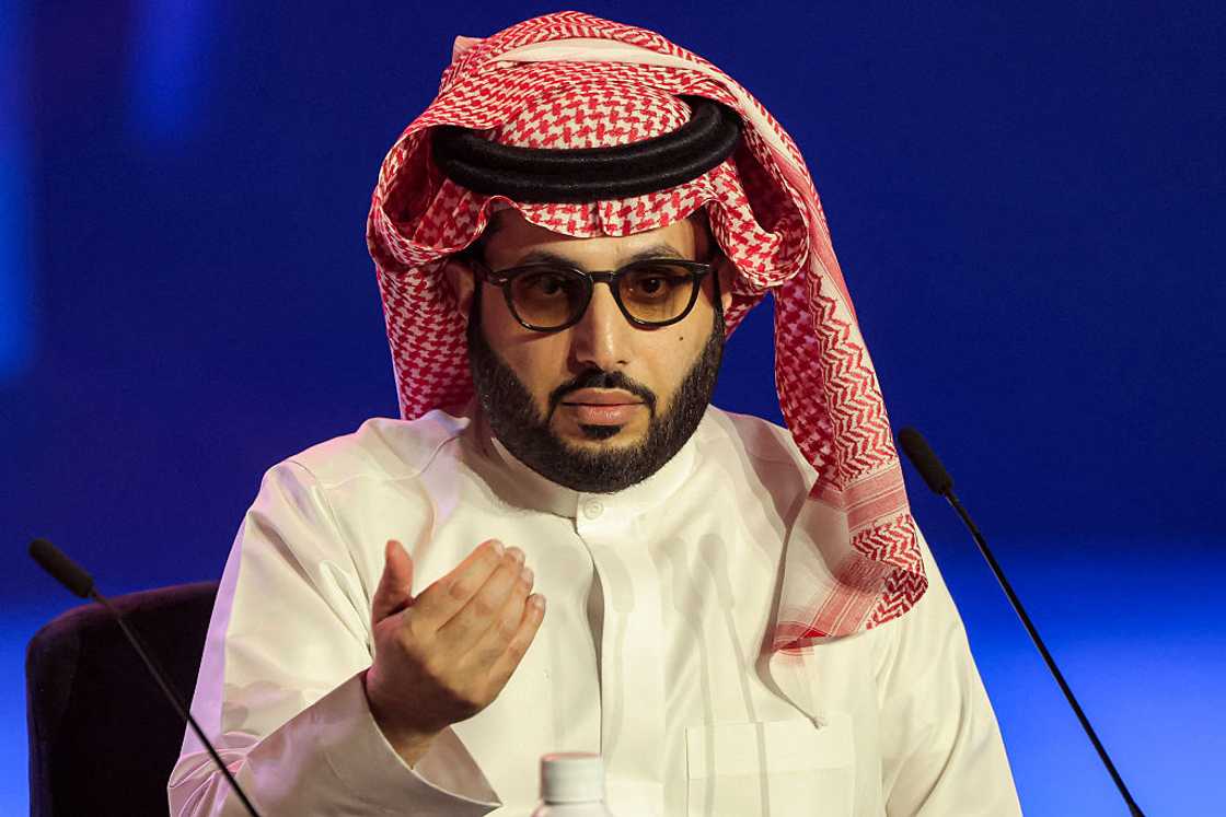 Turki al-Sheikh in Riyadh on 20 June 2025. Turki al-Sheikh in Riyadh on 20 June 2025.