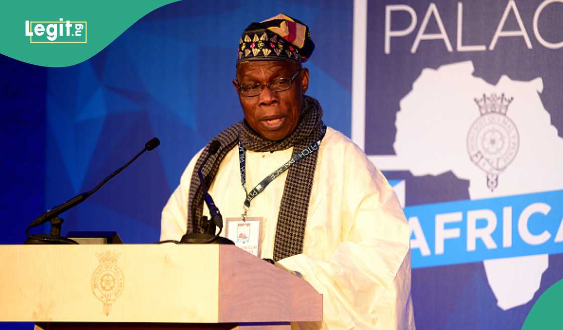 Obasanjo expresses concern over Nigeria's slow growth Obasanjo expresses concern over Nigeria's slow growth