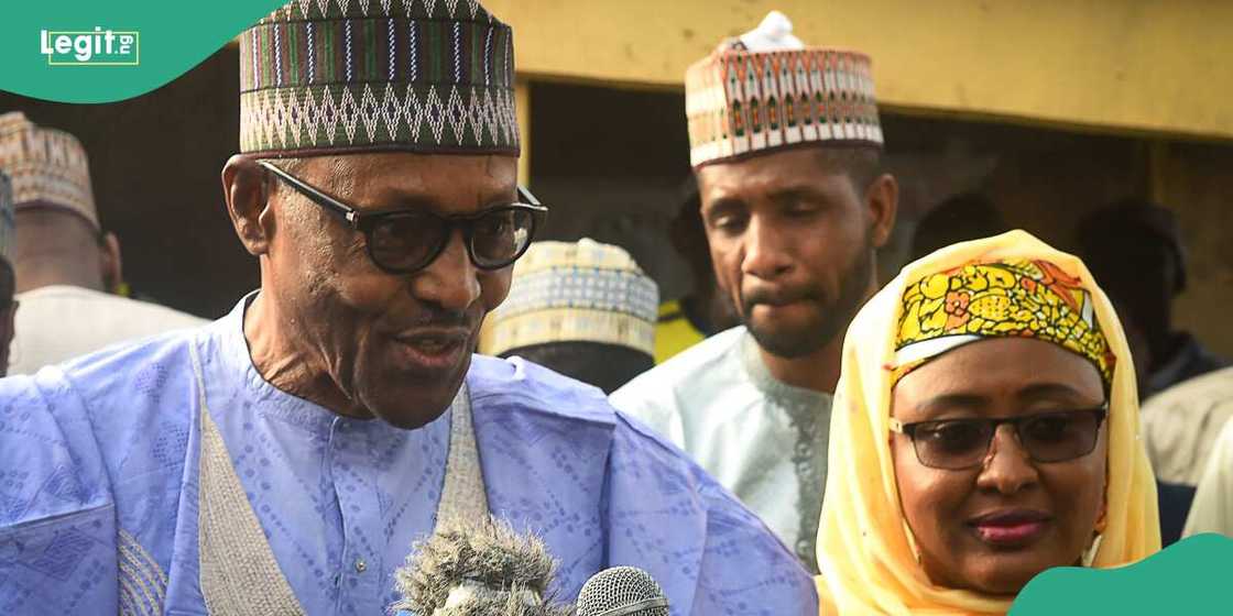 Aisha Buhari did not speak on Muhammadu Buhari's death/Muhammadu Buhari is not dead Aisha Buhari did not speak on Muhammadu Buhari's death/Muhammadu Buhari is not dead