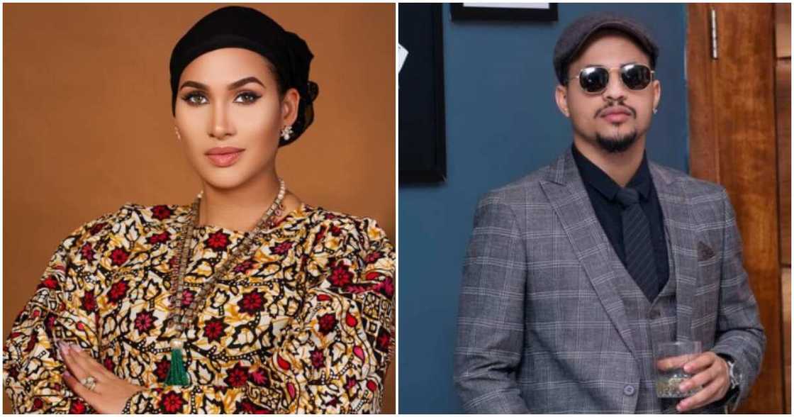 Photos of Caroline Danjuma and Rico Swavey Photos of Caroline Danjuma and Rico Swavey