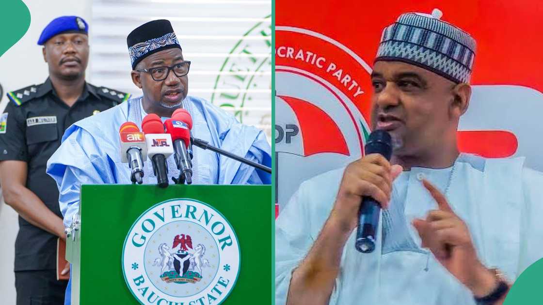 Governor Bala Mohammed has made a U-turn and recognised Bala Mohammed as the acting national chairman of the PDP. Governor Bala Mohammed has made a U-turn and recognised Bala Mohammed as the acting national chairman of the PDP.