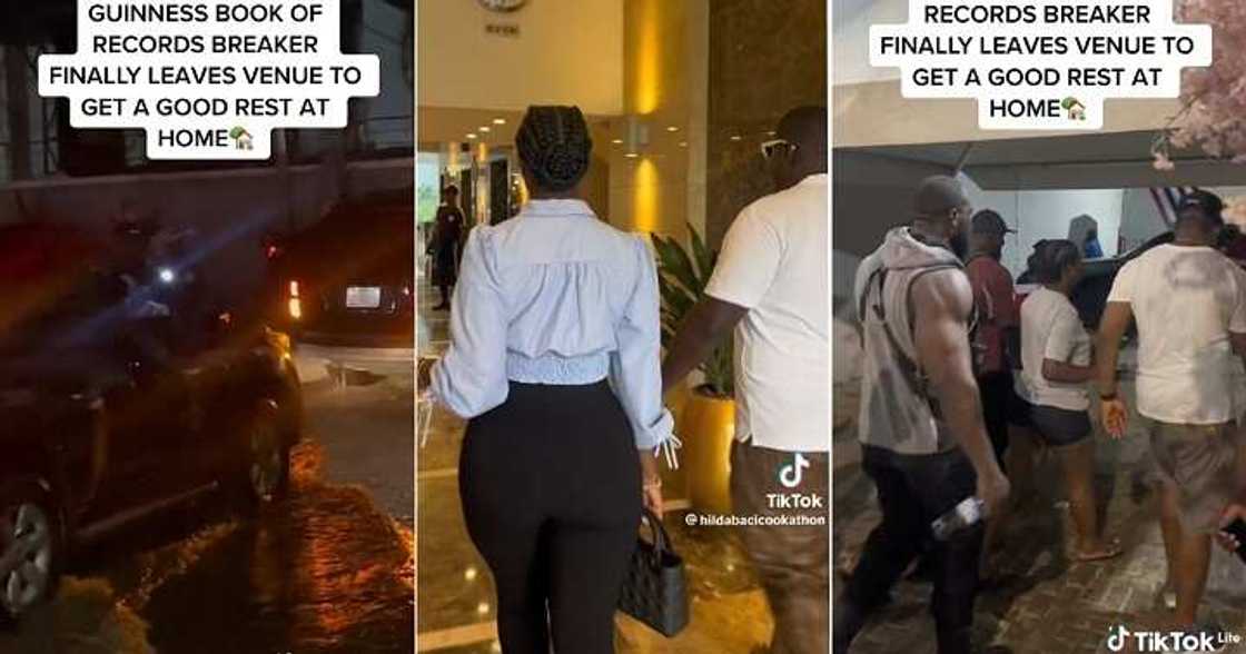 Hilda Baci steps out in entourage Hilda Baci steps out in entourage