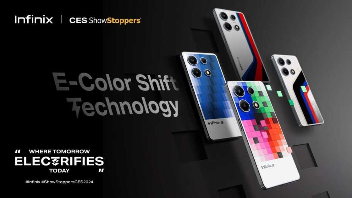 Infinix's E-Color Shift Technology Wins the Omdia Innovation Award at CES 2024 Infinix's E-Color Shift Technology Wins the Omdia Innovation Award at CES 2024