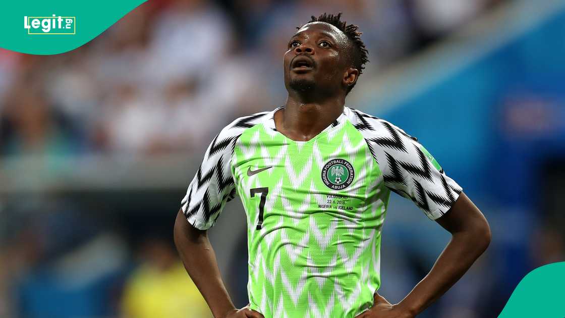 Super Eagles captain Ahmed Musa is ready for action.