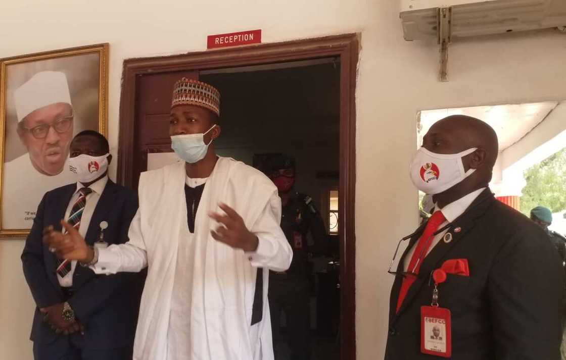 The chairman, Economic and Financial Crimes Commission, Abdulrasheed Bawa The chairman, Economic and Financial Crimes Commission, Abdulrasheed Bawa