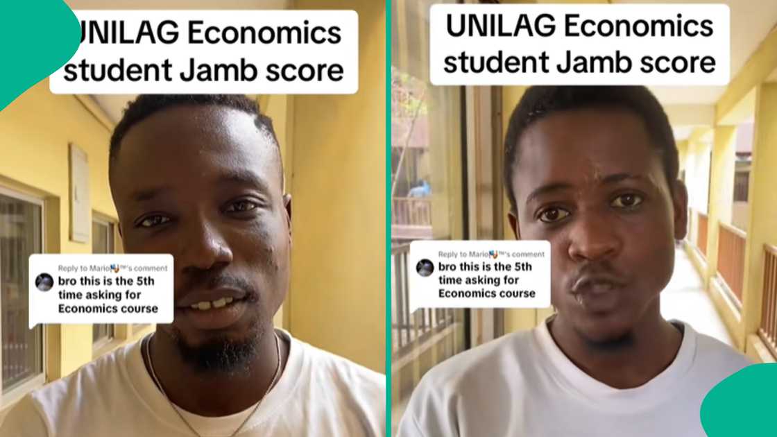 Students of the University of Lagos sharing what they scored in UTME. Students of the University of Lagos sharing what they scored in UTME.