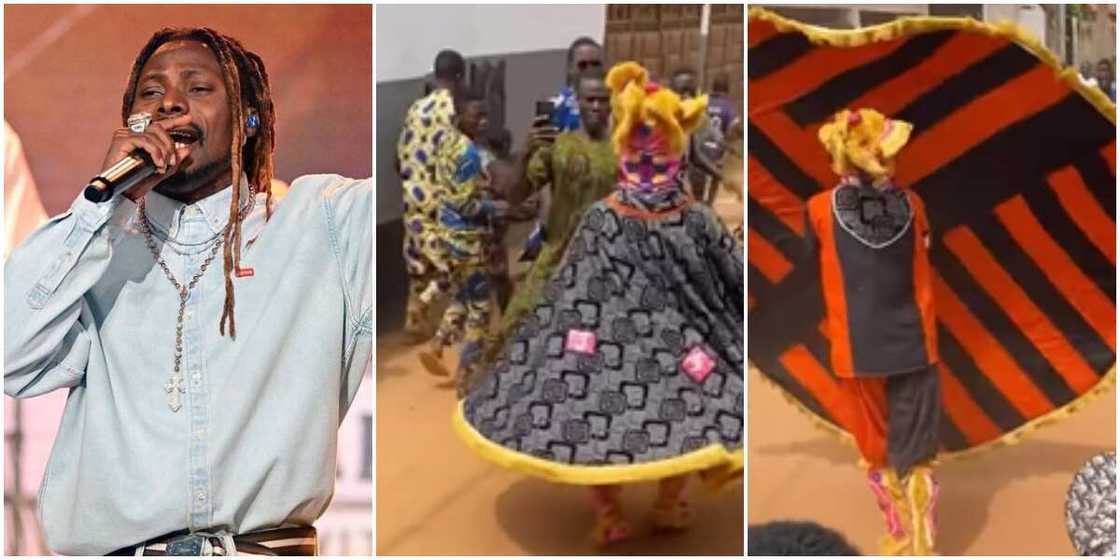 Asake, Masquerade dances to Asake's organise, Masquerade dances to Asake's organise Asake, Masquerade dances to Asake's organise, Masquerade dances to Asake's organise