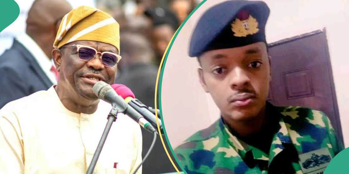 Viral video shows soldier's heated exchange with FCT minister Wike Viral video shows soldier's heated exchange with FCT minister Wike