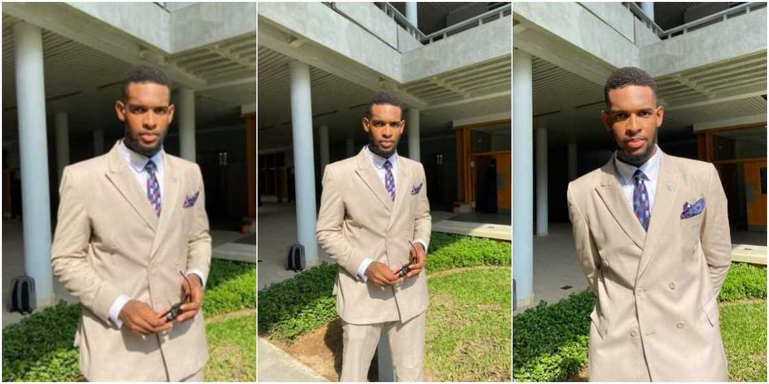 Ladies drool over cute man after revealing he graduated with first class Ladies drool over cute man after revealing he graduated with first class
