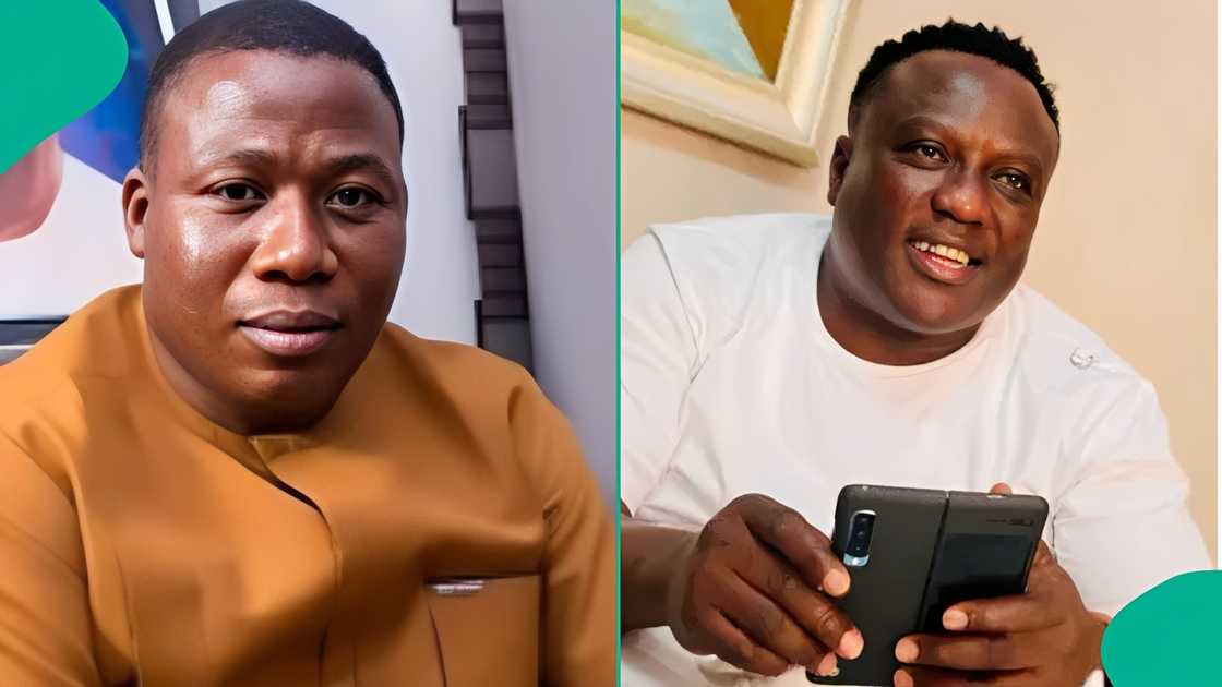 Yoruba activist Sunday Igboho speaks highly of Saheed Osupa during game show.
