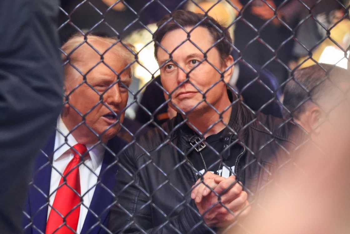 Donald Trump (left) came out against the bill after Elon Musk spent a day attacking it on social media Donald Trump (left) came out against the bill after Elon Musk spent a day attacking it on social media