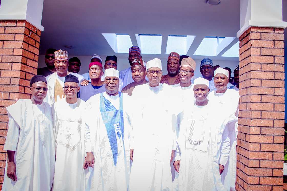 Atiku da Buhari. Atiku da Buhari.