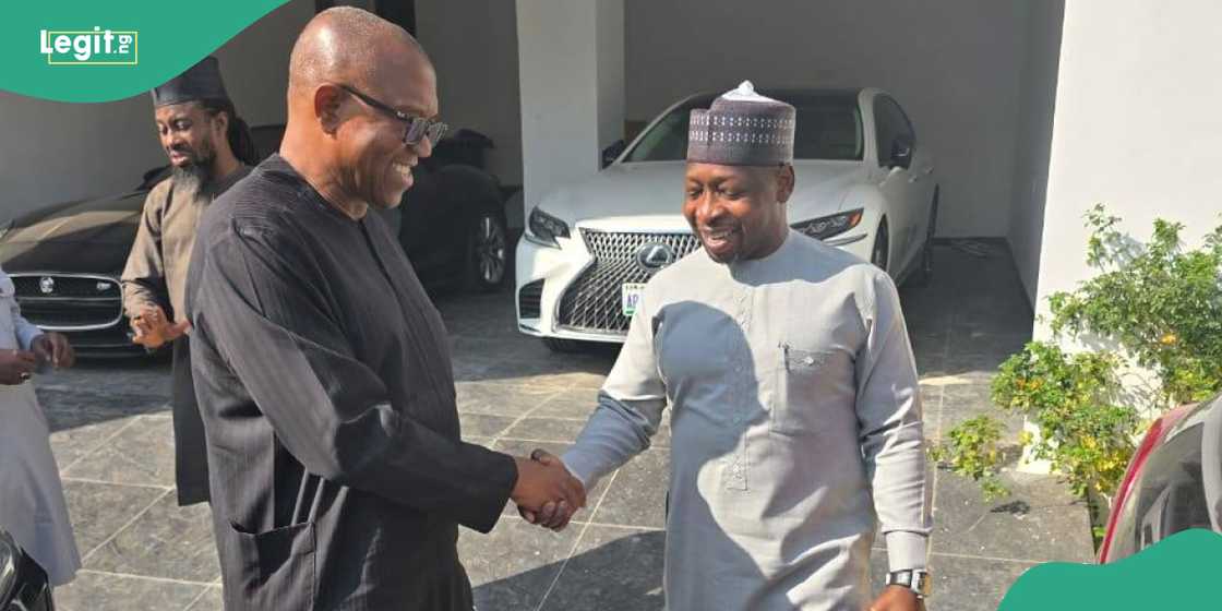 Peter Obi visits Abdulsalam Zaura in Abuja