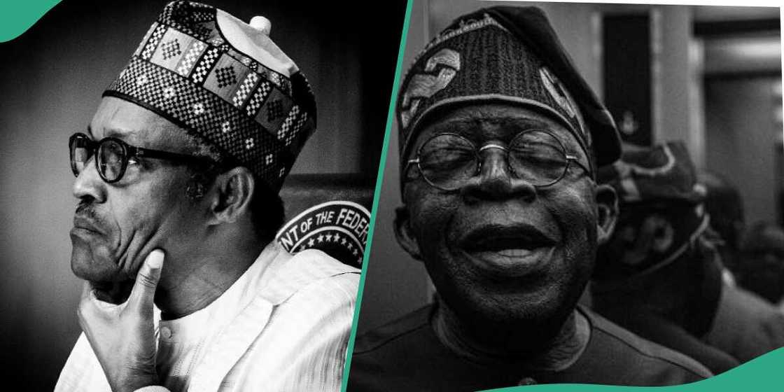 President Bola Tinubu shocked Nigerians as he gave four appointments to former President Muhammadu Buhari's kinsmen in one week. The appointees are former Governor Aminu Masari, Kabir Ibrahim Mashi, Abdullahi Alhassan Imam, and Badamasi Lawal Charanchi. President Bola Tinubu shocked Nigerians as he gave four appointments to former President Muhammadu Buhari's kinsmen in one week. The appointees are former Governor Aminu Masari, Kabir Ibrahim Mashi, Abdullahi Alhassan Imam, and Badamasi Lawal Charanchi.