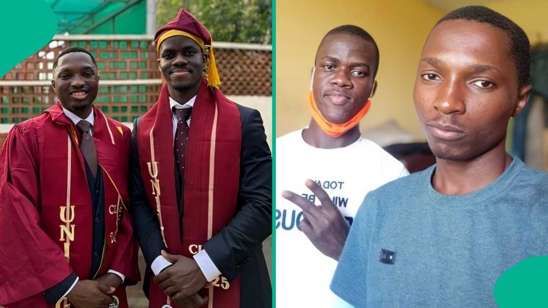 Two UNILAG Computer Engineering best friends graduate with first-class degrees, emerge as Best Graduating Student and Best Male Student, and secure international job offers. Two UNILAG Computer Engineering best friends graduate with first-class degrees, emerge as Best Graduating Student and Best Male Student, and secure international job offers.