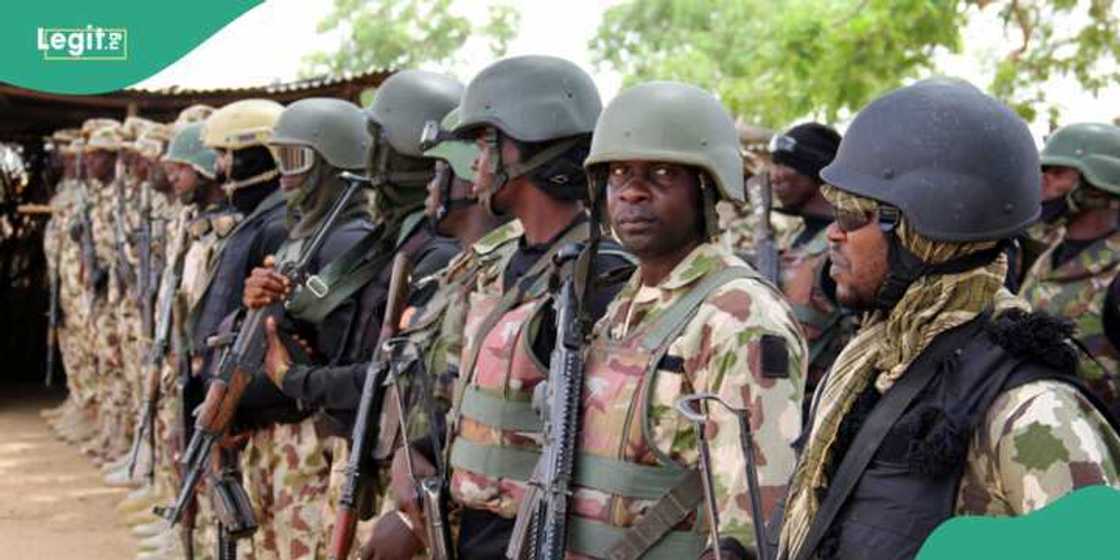 Soldiers take over Banex Plaza in Abuja