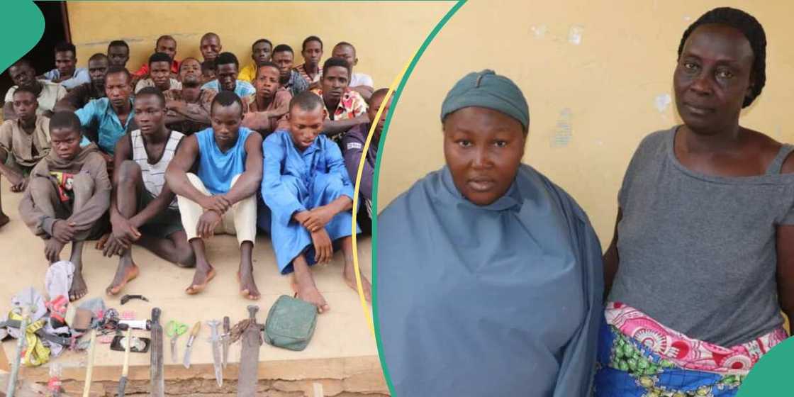 Yan sanda sun kama Aisha Jibrin da wasu mutane 24 a Neja. Yan sanda sun kama Aisha Jibrin da wasu mutane 24 a Neja.