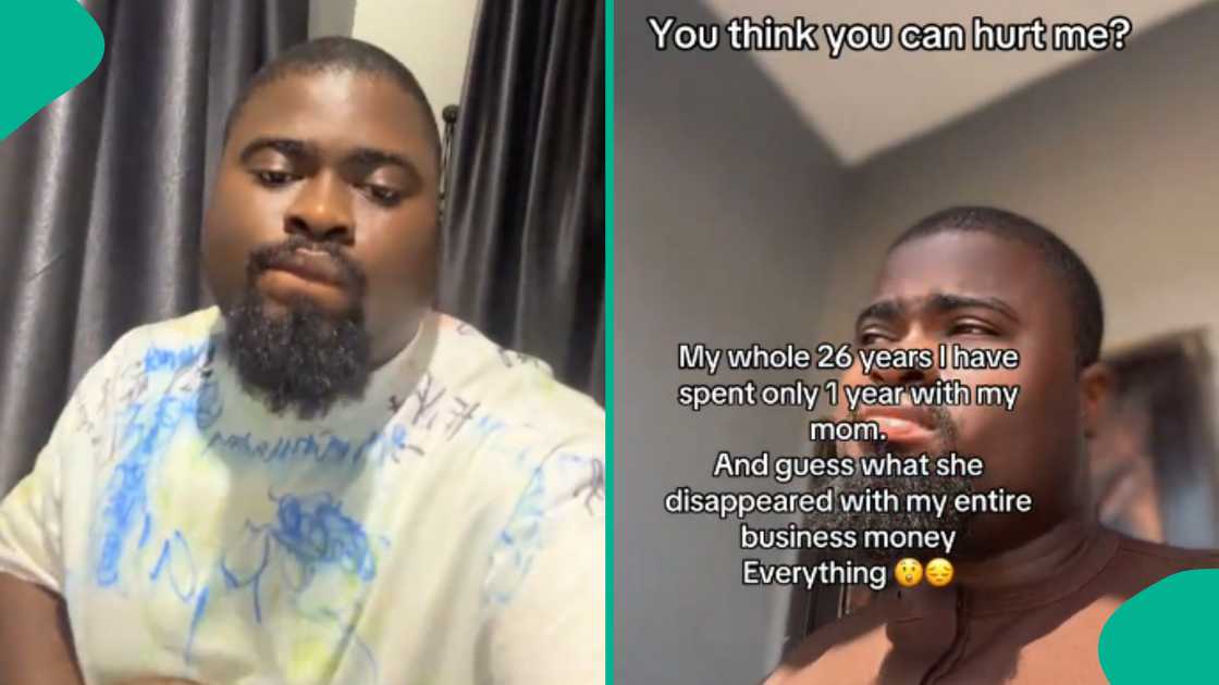 Man triggers emotional reactions as he discloses his mum left with his entire business money since 2022