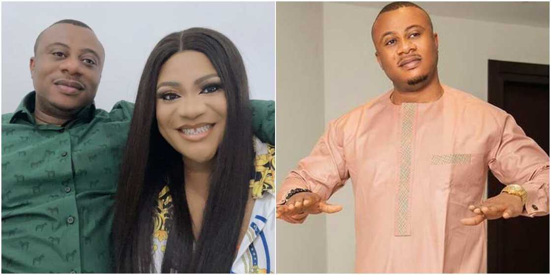 Actress Nkechi Blessing and her husband Actress Nkechi Blessing and her husband