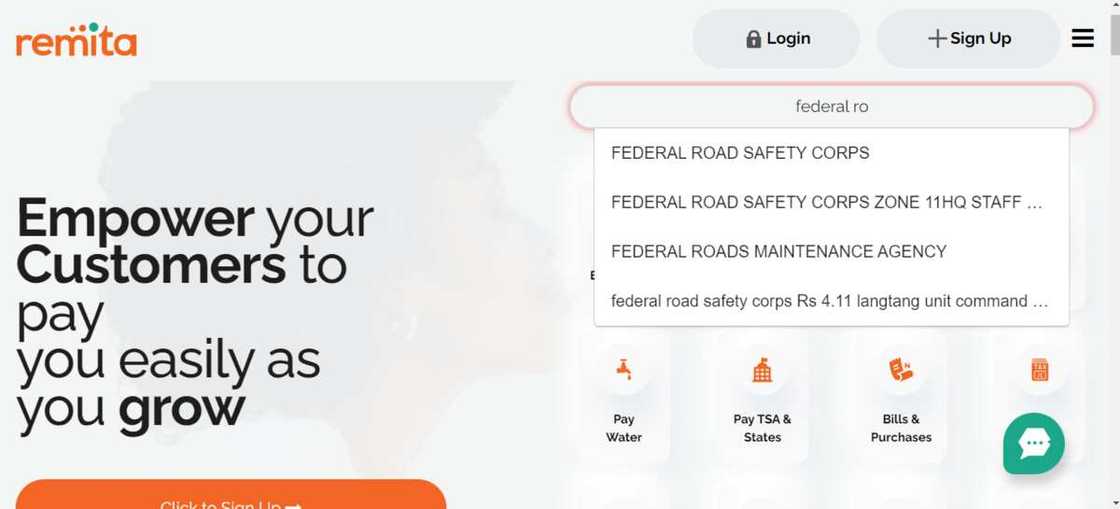 Remita GIFMIS code for FRSC Remita GIFMIS code for FRSC