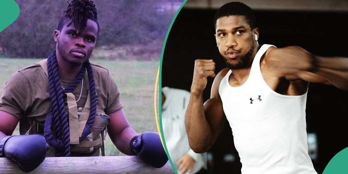 Anthony Joshua and singer Homebased Anthony Joshua and singer Homebased