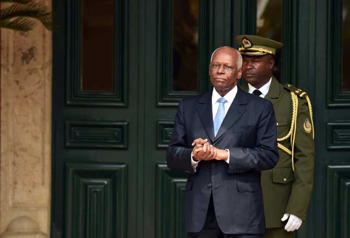 President Jose Eduardo Dos Santos has been a looming presence in daily life for as long as most Angolans can remember President Jose Eduardo Dos Santos has been a looming presence in daily life for as long as most Angolans can remember