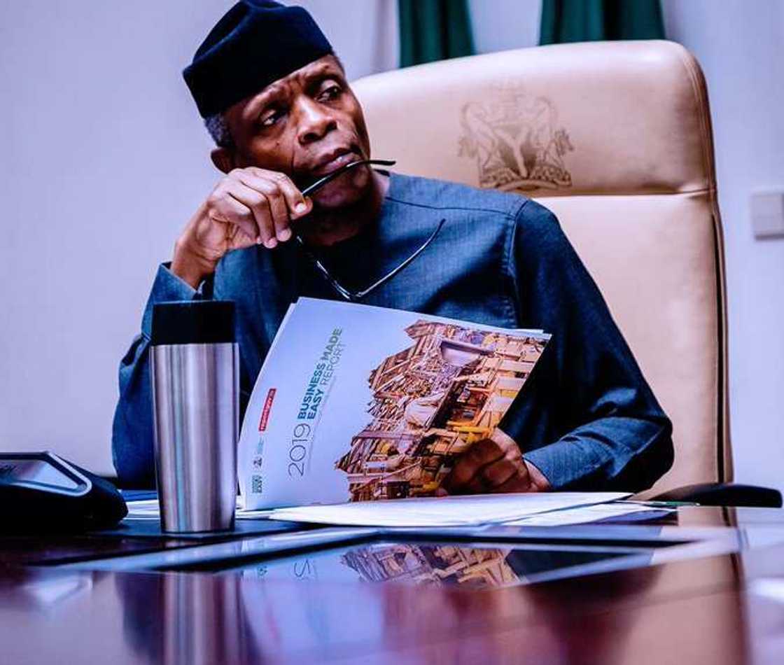 Vice President Yemi Osinbajo Vice President Yemi Osinbajo