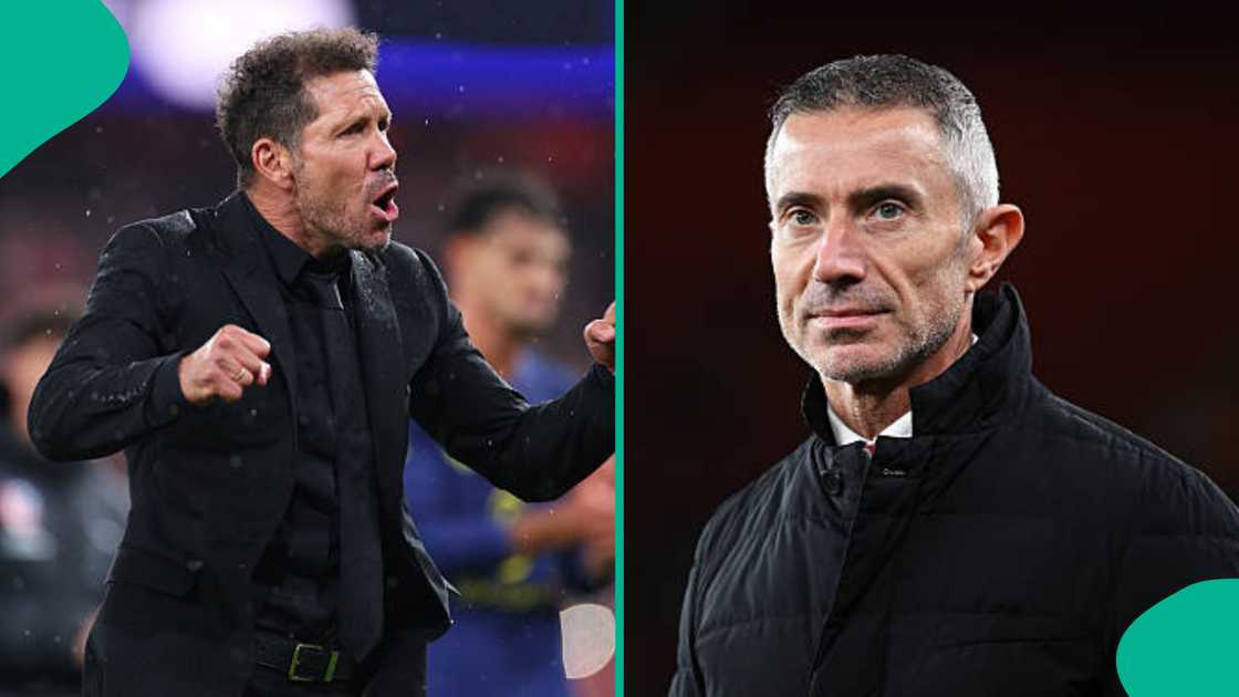 Diego Simeone, Andrea Berta, Arsenal, Atletico Madrid, UEFA, Champions League