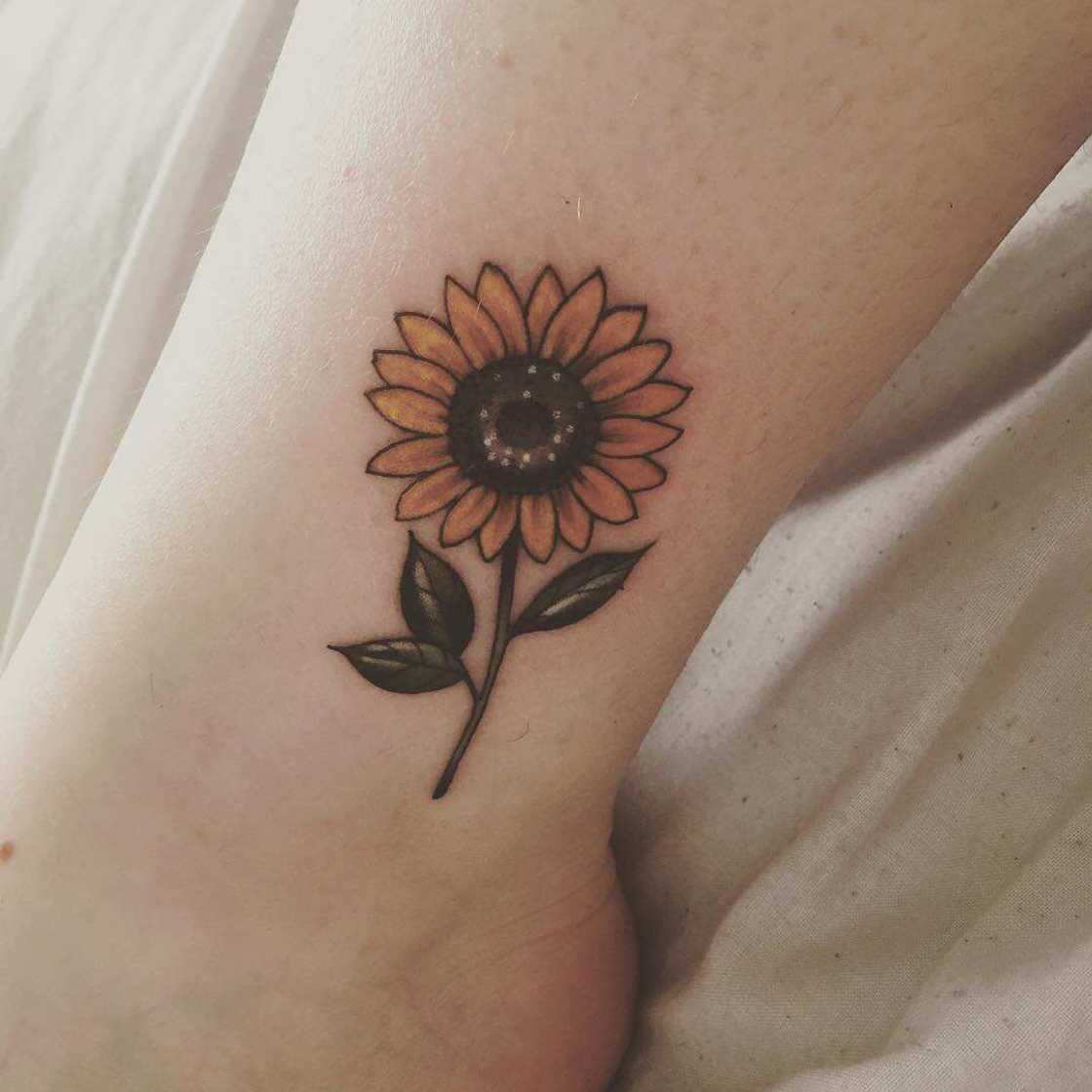 Sunflower tattoo Sunflower tattoo