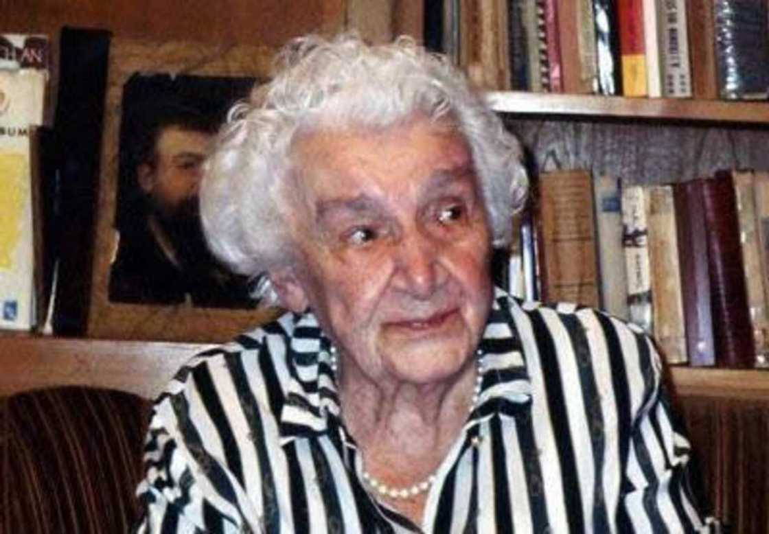 The last photo of Lina Medina in later life The last photo of Lina Medina in later life