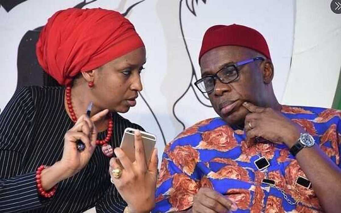 Rotimi Amaechi da Shugabar NPA Rotimi Amaechi da Shugabar NPA