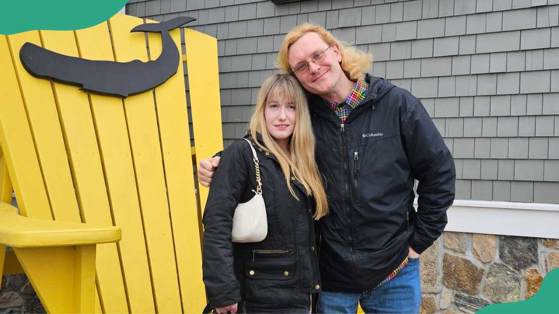 James and Shelley in New Bedford, Massachusetts.