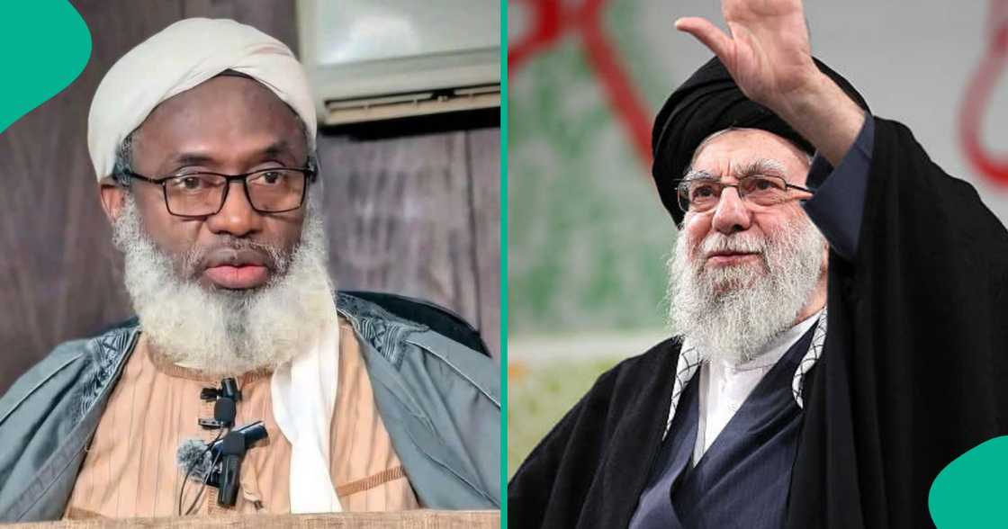 Sheikh Gumi da Imam Khamenei. Sheikh Gumi da Imam Khamenei.