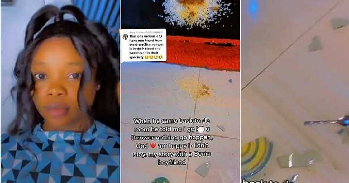 Boyfriend with anger issues, break plates Boyfriend with anger issues, break plates