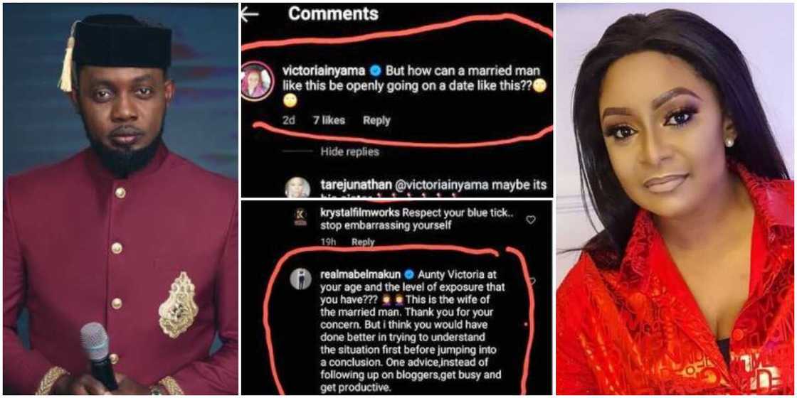 Comedian AY Puts Actress Victoria Inyama on Blast After Catching Her Trolling Him on Blog Comedian AY Puts Actress Victoria Inyama on Blast After Catching Her Trolling Him on Blog