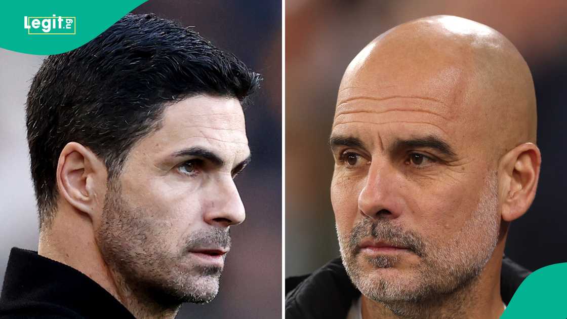 Pep Guardiola, Mikel Arteta, Arsenal, Man City, Premier League, EPL Pep Guardiola, Mikel Arteta, Arsenal, Man City, Premier League, EPL