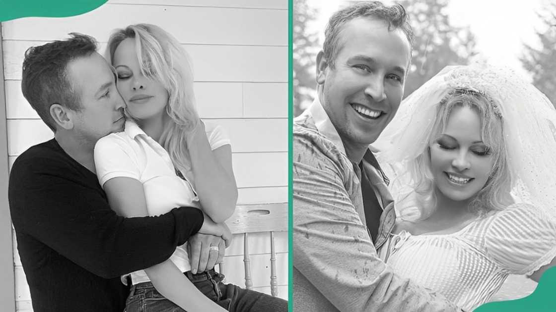 Dan Hayhurst and Pamela Anderson enjoy moments together Dan Hayhurst and Pamela Anderson enjoy moments together