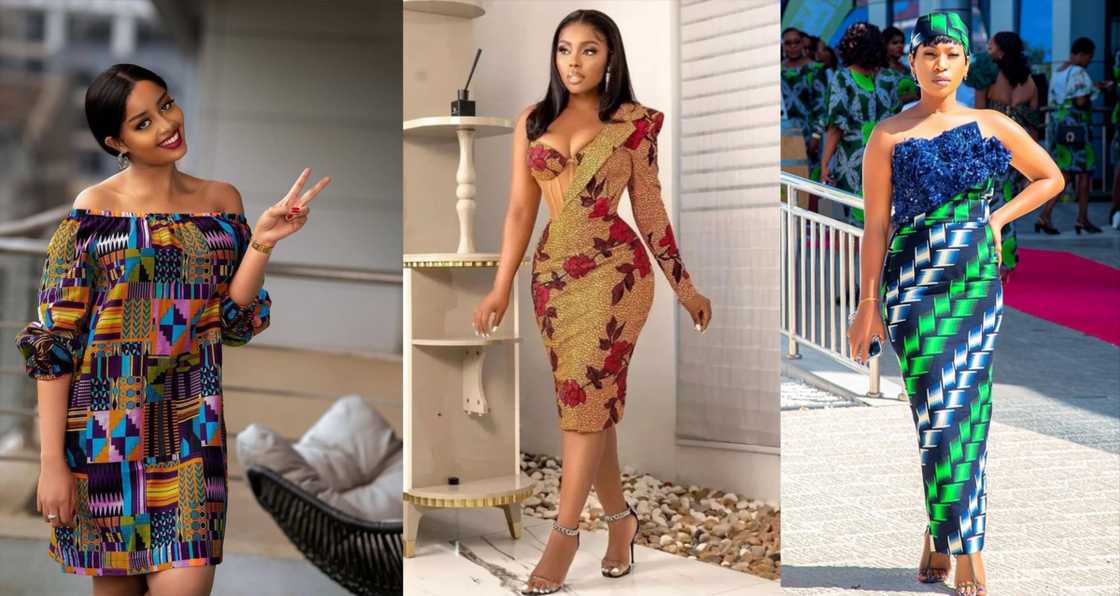 50+ latest material gown styles: explore the best trends of 2024 (photos) -  Legit.ng