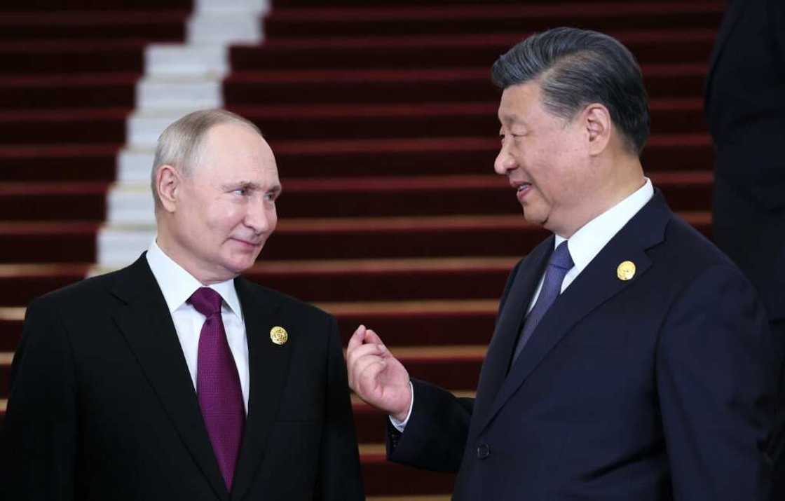 Beijing said President Xi will exchange views with Putin on bilateral ties