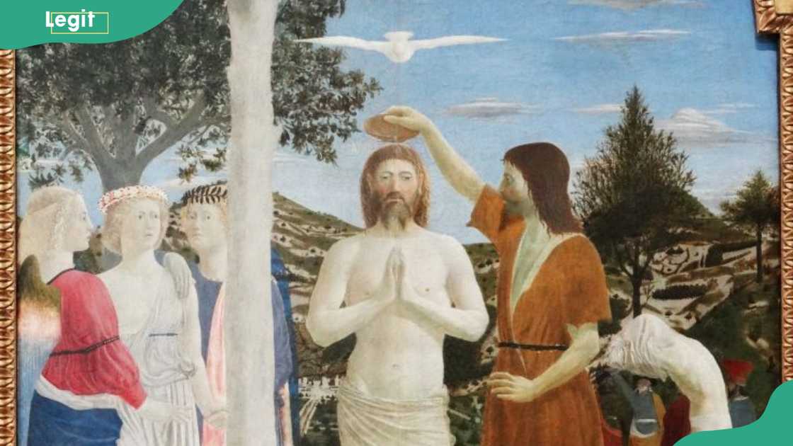 The Baptism of Christ art