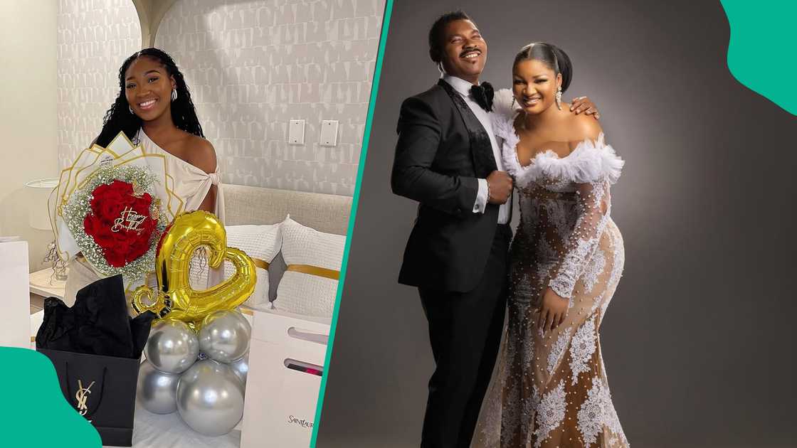 Omotola Jalade Ekeinde's daughter shares engagement video, fans react Omotola Jalade Ekeinde's daughter shares engagement video, fans react